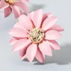 Ohrstecker Super hübsche Sommerankünfte süße süße Macaron Farben Blumen für Frauen Mädchen Modeschmuck