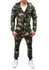 Men's Tracksuits ZOGAA Spring Autumn Men Camouflage Suits Boys Fashion Hooded Sweat Suit Male Explosion Casual Europe And America Tracksuit