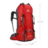 Outdoortassen Gratis Knight 60L Camping Wandelrugzakken Outdoortas Toeristische rugzakken Nylon sporttas voor klimmen Reizen met regenhoes 231124