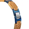 Braccialetti con ciondoli BOBO BIRD Bracciale in legno Gioielli naturali fatti a mano Regalo per uomo Donna Bracciale rigido Amante Pulseras Mujer