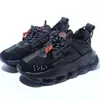 Luxury Designer Casual Shoe's Quality Chain Reaction Wild Jewels Link Trainer Shoes Sneakers outdoor shoes