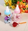 48st Girl Boy Baby Shower Decorations Chocolate Candy Bottle Baptism gynnar jul Halloween Party Gift Box Plastic Case1210245