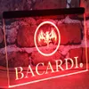 Bacardi Banner Flag Beer Bar Pub Club 3D Signs Led Neon Light Sign Man Cave Home Decor Shop Crafts246y