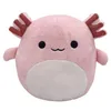 Bonecas de pelúcia 20cm rosa axolotl brinquedo de pelúcia bonito animal polvo sapo abelha macio travesseiro brinquedos presentes de aniversário para crianças 220409 drop deli dh9b3