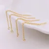 Stud Earrings CANNER 925 Sterling Silver Korean Women Long Linear Chain Ear Line Threader Studs Fashion Jewelry Tassel Drop For