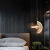 Hanglampen creativiteit licht luxe led verstelbare lamp body kroonluchter goudhangende binnenshuis huis keuken bedkamer bedkamer
