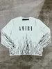 2023夏の新しいホワイトメンズデザイナー美しい印刷スウェットシャツジャンパー〜USサイズジャンパー〜高品質のデザイナージャンパー