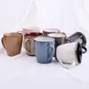 マグカップタイムモアフレッシュファッションクリエイティブセラミックカップ文学ガールミルク/コーヒーオフィスシンプルな磁器マグカップ