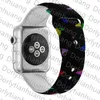 Slimme horlogebanden Vervanging Designer Effen kleur Zachte siliconen polsband Sportbandriem voor Apple Watches Series 8 7 4 45 mm 49 mm 41 mm Universele accessoires