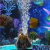 Decorations Decorations 1Pcs Aquarium Volcano Shape Air Bubble Stone Oxygen Pump Fish Tank Ornament Aquatic Supplies Pet Decor1 Drop D Dhnl3