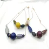 Chains Jewelry Japanese And Korean Style Fashion Temperament Beautiful Net Red Necklace E70 Texture Personality Resin