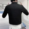 Erkekler Sıradan Gömlekler 2023 Sonbahar Yüksek Kaliteli Moda Uzun Kollu Gömlek Kore Dalga Noktası Marka M-4XL