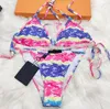 Multi Styles Women Designer Baddräkter Summer Sexig kvinna Bikinis Fashion Letters Print Badkläder Högkvalitativ Lady Bathing Suits S-X2516