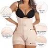 Women's Shapers Fajas Colombianas Wysoka kompresja kształt Kobiet Kobiety brzuch nadwozie Shaper Butt Tith Smuj płaski pasek do odchudzania brzucha 230425