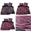 Bedding Sets American Style Set 240X220 Pink Leopard Pattern Duvet Er With Pillowcase Single Double King Comforter Bed 231121 Drop D Dhg4X