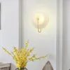 Lâmpadas de parede Lâmpada de leitura espelho LED moderno para luzes do quarto Decoração de casa rústica Antler SCENCE