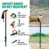 Trekking Poles Homful Nordic 195GPC Poles Walking Sticks Alpenstock Telescopic Ultralight Premium Carbon Justerable med Quick Lock 230425