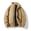 Men's Jackets Winter 8XL Parka Jacket Men Cotton Padded Coat Casual Plus Size Mens Work Bomber 2023 Clothing Baseball