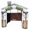 Attractive oxford 6x4m Inflatable Bar Pub Air Pub House Nightclub Shelter party Tent center Double Printing for Event