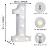 Andra evenemangsfestleveranser 2st 30: e 40: e 50: e 60: e nummer LED String Night Light Lamp Happy Birthday Po Props Anniversary Decoration Party Supplies 230425