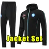 23 24 Napoli Soccer Tracksuits Naples 2023 2024 Zielinski Anguissa Olivera Kvaratskhelia Osimhen Fabian Lozano Trackies Hoodies Veste à manches longues