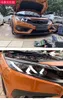 Для Honda CIVIC G10 головные фары в стиле Lam-borghini, сменные DRL, дневные фары, модернизированный проектор, подтяжка лица