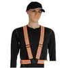 Protective Clothing Wholesale Reflective Vest With Reflector Bands Running Gear For Men And Women Night Walking Biking Safety Straps D Dh6Ng