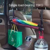 2 stücke Auto Rücksitz Haken Multifunktions Rücksitz Kopfstütze Hängehaken Regenschirmhalter Sitzlehne Lagerung Innen Organizer