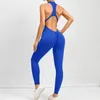 Aktywne zestawy sportowe kombinezony kobiety sportowe Lycra trening damski push up set sport strój fitness kombinezon zamek błyskawiczny czerwony czerwony