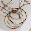 Strand Vlen Tribal Bracelet For Women Girl Jewelry Gift American Handmade Beaded Miyuki Thin Beads Pulseras Mujer Femme