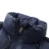 Herren-Daunenparkas, Wintermode, feste Jacke, hochwertige Jacken für Männer, verdickter, warmer, wasserdichter Mantel, Roupas Masculinas Ropa Hombre 2023 231124