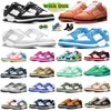 Panda Pigeon chaussures de course hommes femmes baskets de créateurs Orange Lobster Team Red Stadium Green Fuchsia Midnight Navy Grey Fog bas baskets de sports de plein air