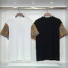 Verano para hombre para mujer camisa de diseñador moda camisetas sueltas casual cuello redondo lujos ropa de algodón calle pantalones cortos manga ropa camiseta para mujeres 2023