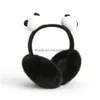 Ear Muffs Ear Muffs New Panda Earmuffs 2023 Autumn Innovative Cute Plush Soft for Girl Woman Christmas Present R231009 Drop Delivery F DHTQO