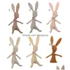 Плюшевые куклы Baby Rabbit Фаршированная кукла Sussen Toy Развивающая P O Prop J220729 Прямая доставка Игрушки Подарки Животные Dh3Mt