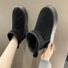 Tasman Boots slippers winter retro women snow warm suede leather lazy loafers shoes ytmtloy 2024 lady female zapatos de mujer indoor flock thick soled snow boots