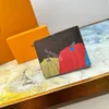 Classic Men Women Mini Small Card Holders Wallet High Quality Credit Card Holder Slim Bank Cardholder 11*8.5*2cm With Box dustbag#60895