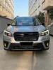 Abs Sport X-Break Style Griglia anteriore Mesh Kit Superiore-Inferiore Nero lucido per Subaru Forester 2019-2021 Paraurti superiore Griglia Griglie