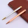 Luxury Stainless Steel Arrow Gift SILVER ROSE GOLDEN Ballpoint Pen Business Stationery Office School Supplies