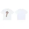 Mode Kleding Designer T-shirts T-shirts Trapstar Vlam Dobbelstenen Gradiënt Camo Letter Korte mouw Straat Los Relaxed Heren Dames T-shirt met ronde hals