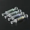 Glass Nector Collector Inner Color Stem Oil Burner Pipe Spoon Pipes Novelty Rökning AccessRioes för Bong