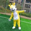 Sika Deer Mascot Costume People Wear Dolls Props Movies Animation Animal Headgear Performance Publicity Stage Clothing