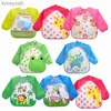 Slabbetjes Spuugdoekjes Unisex Kleding Accessoires Bandana's Waterdichte Driehoek Sjaal Dribble Handdoek Voeden Kiel Baby SlabbetjesL231127