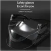 Other Care Cleaning Tools New 2021 Fashion Faceshield Protective Glasses Women Goggles Sunglasses Safety Waterproof Anti-Spray Mask Gl Ottpw