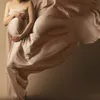 Zwangerschapsjurken Silk Fabric -jurk Pography Props gooien zwangerschap PO prop 230425