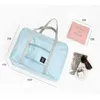Backpacking Packs Portable Travel Bag Multi-Function Handväskor Bagage Foldbara prylar Organisator stor kapacitet Vattentäta klädregenskaper W0425