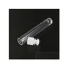 Lab Supplies Wholesale 2021 20Ml 16X150Mm Clear Plastic Test Tube With Push Caps For Scientific Experiments Party Decorate The House C Dhkow