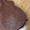 Boîte rigide pour guitare, surface de tambour marron en forme de D de 41 pouces