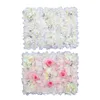 Dekorativa blommor Flower Panel Mat Screen Floral Elegant Backdrop Artificial For Bridal Shower Wedding Supplies