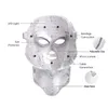 Steamer 7 Couleurs LED Masque Visage Avec Cou P Othrapie Rajeunissant Anti Boutons Poulding Equipment Pull Raffermissan 231123